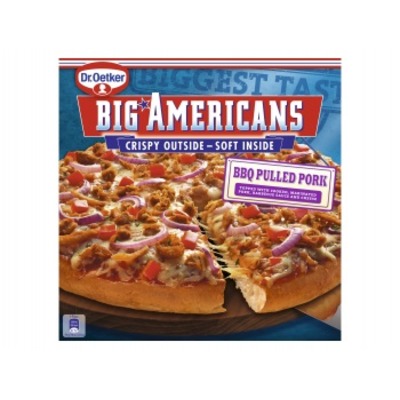 Dr. Oetker Big americans pulled pork