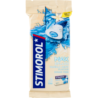 Stimorol Max splash vanilla mint