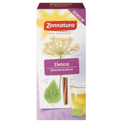 Zonnatura Detox verwarmende thee