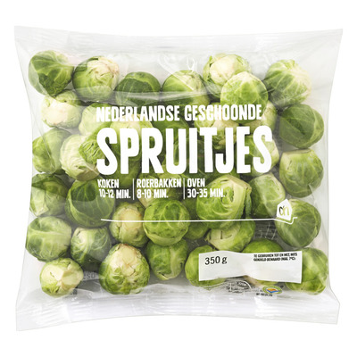 Huismerk Geschoonde spruitjes