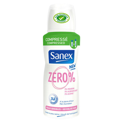 Sanex Zero% gevoelige huid deodorant spray