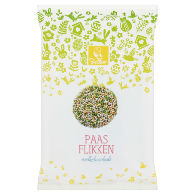 De Heer Masieve chocolade haasjes melk & wit assorti