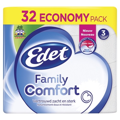 Edet toiletpapier Family Comfort