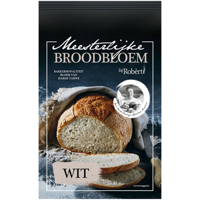 Bij Robèrt Broodbloem wit