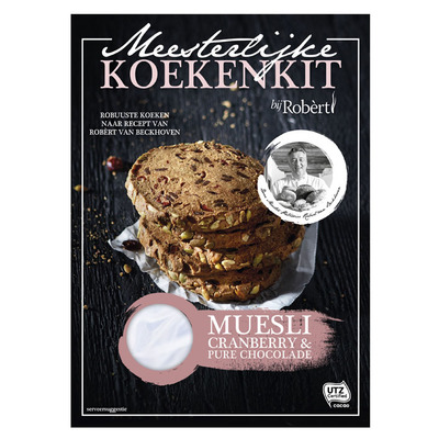 Bij Robèrt Meesterlijke koekenkit cranberry & choco