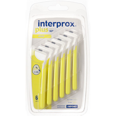 Interprox Plus Interdentale rager mini geel