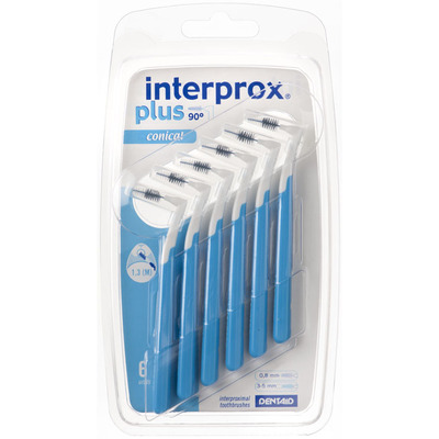 Interprox Plus Interdentale rager conical blauw