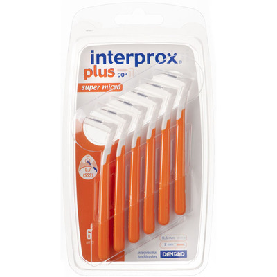 Interprox Plus Interdentale rager super micro oranje