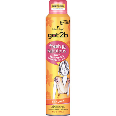 Got2b Dry shampoo texture