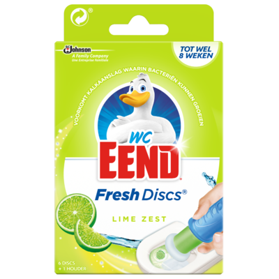 WC-EEND Fresh discs houder lime