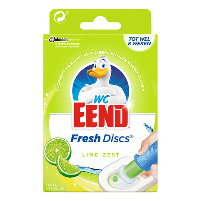 WC Eend Fresh discs lime zest