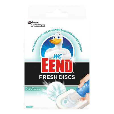 WC Eend Fresh discs navul duo eucalyptus