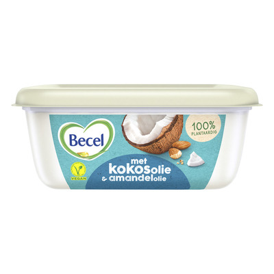 Becel 100% Plantaardig met kokos & amandelolie