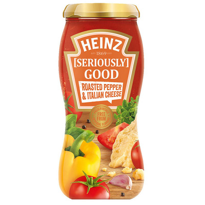 Heinz Seriously good roasted pepper it cheese