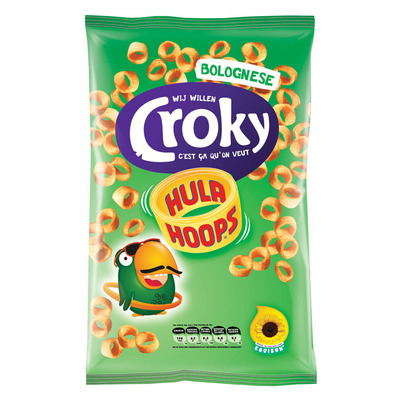 Croky Hula hoops Bolognese