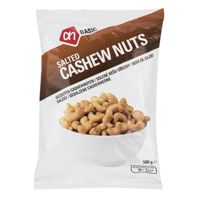 Budget Huismerk Cashew noten gezouten