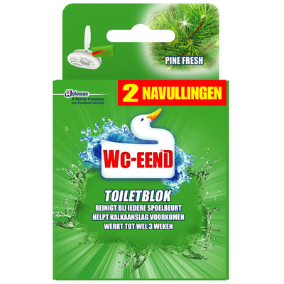 WC Eend Toiletblok pine fresh navulling