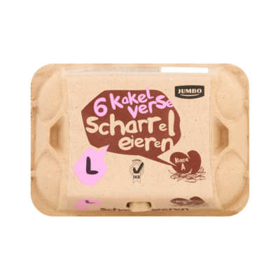 Huismerk 6 Kakelverse Scharreleieren