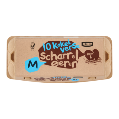 Jumbo 10 Kakelverse Scharreleieren M