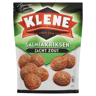 Klene Salmiakriksen Zacht Zout 250 g