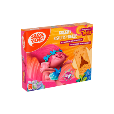 Zaga Zoe! Koekjes met Cacaocrème 10 Stuks