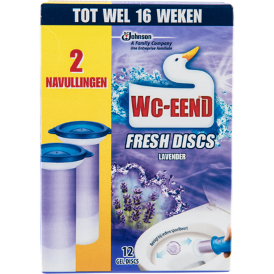 WC-EEND Fresh discs navulling lavendel