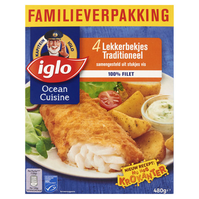 Iglo Ocean Cuisine Lekkerbekjes traditioneel