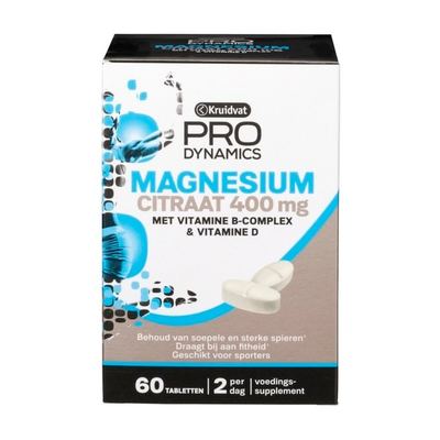 Kruidvat ProDynamics 400mg Magnesiumcitraat
