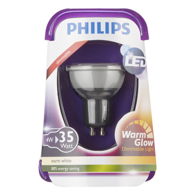 Philips Ledlamp warm dim 35W GU10 220-240V