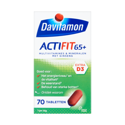 Davitamon Actifit 65+ 70 Tabletten