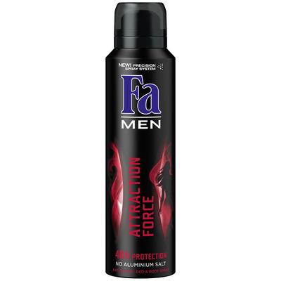 Fa Deospray men attraction force