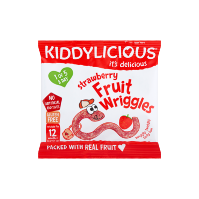 Kiddylicious Strawberry Fruit Wriggles