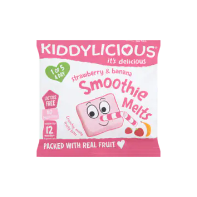 Kiddylicious Strawberry & Banana Smoothie Melts