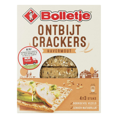 Bolletje Ontbijtcrackers havermout