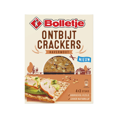 Bolletje Ontbijtcrackers havermout