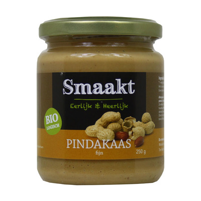 Smaakt Pindakaas fijn bio