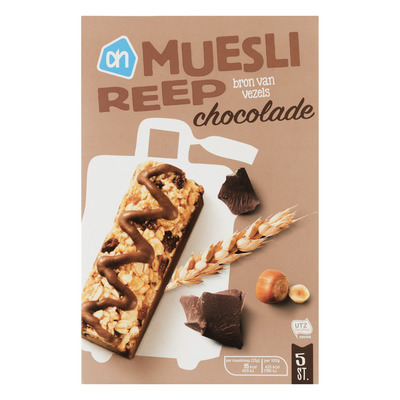 Huismerk Mueslireep chocolade