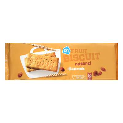 Huismerk Fruitbiscuits naturel