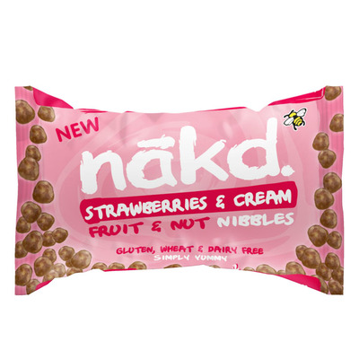 Nakd Nibbles strawberries en cream