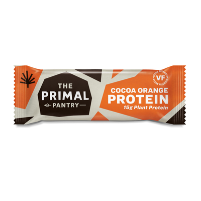 The Primal Pantry Cacao orange paleo protein bar