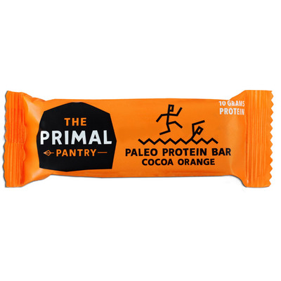 The Primal Pantry Cacao orange paleo protein bar