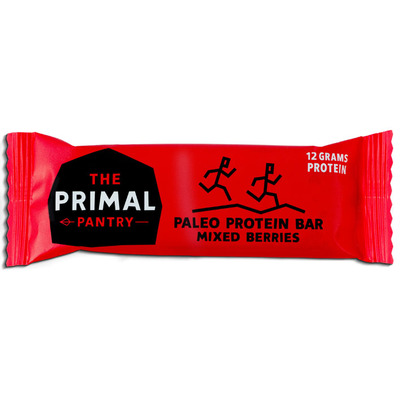 The Primal Pantry Mixed berries paleo protein bar