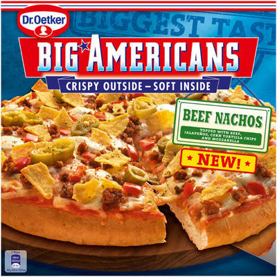 Dr. Oetker Big Americans pizza beef nachos
