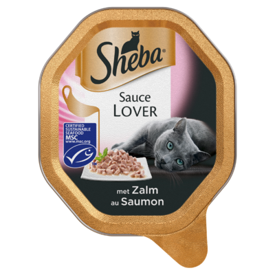 Sheba Sauce Lover met Zalm 85 g