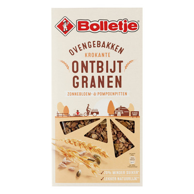 Bolletje Krokante ontbijtgranen met pitten