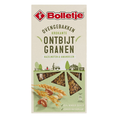 Bolletje Krokante ontbijtgranen met noten