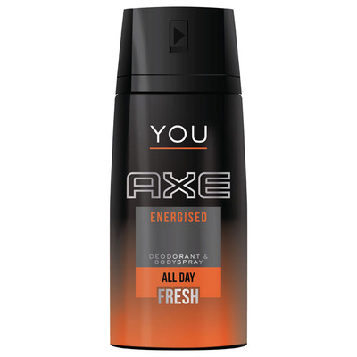 Axe Deodorant spray you energised