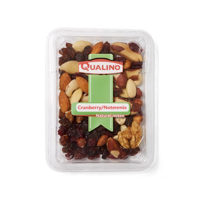 Qualino Cranberry/notenmix