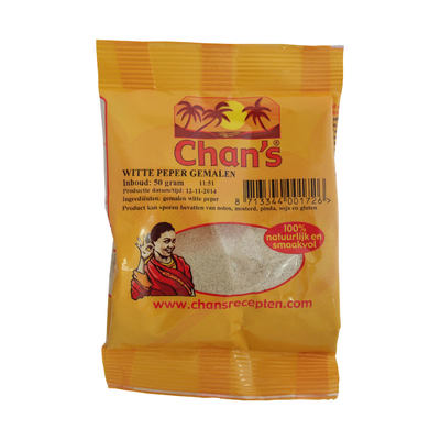 Chan's Witte Peper Gemalen