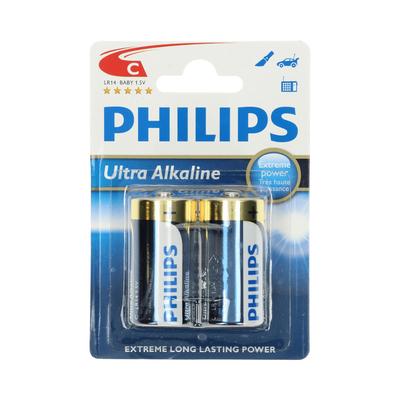 Philips Ultra Alkaline C 1,5v Bl 2st